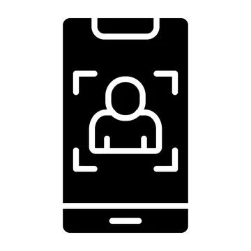 Portrait Vector Icon Design Illustration Stock Illustration
