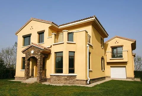 Portrait of Villa Stock Photos