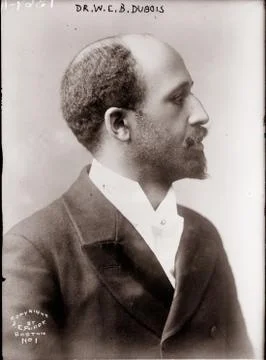 Portrait of W. E. B. DuBois. Stock Photos
