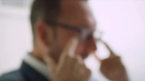 Portrait of a western man. Stock Footage 129401760