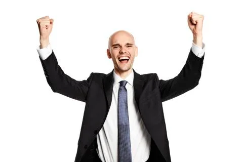 Portrait of the Winner Stock Photos