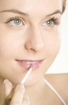 Portrait of woman''s make up Stock Photos