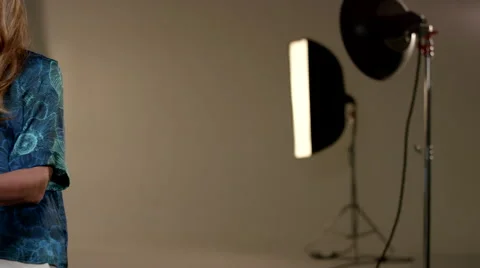 Portrait of women using digital tablet at studio. Stock Footage 64015973