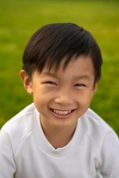 Portrait Of Young Boy Stock Photos