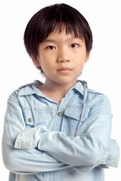 Portrait of young boy Stock Photos
