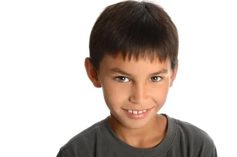 Portrait of Young Boy Stock Photos