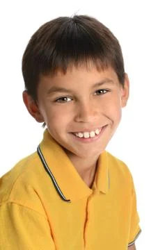 Portrait of Young Boy Stock Photos