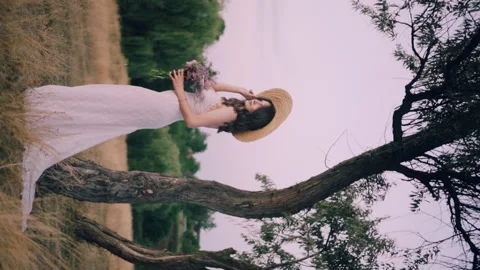 Portrait of a young bride. Stock Footage 148150822