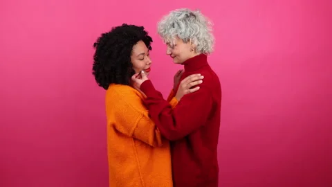 Women Kissing Women Stock Videos – Royalty-Free HD & 4K Videos | Pond5