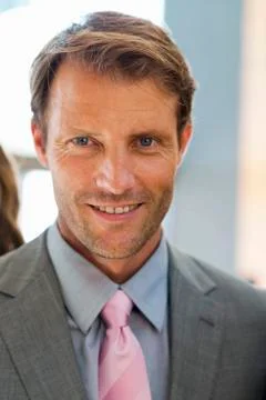 Portrait of young executive Stock Photos