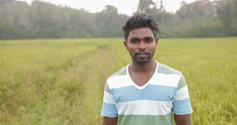 portrait of young handsome sri lankan ma... | Stock Video | Pond5