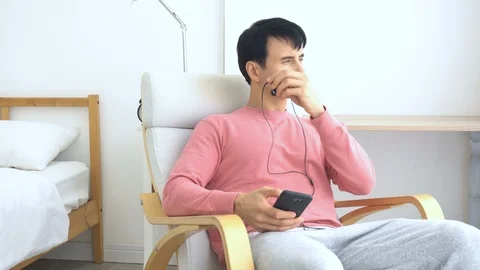 Portrait of young man Stock Footage 87783619