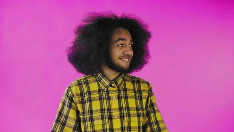 The portrait of a young man making a face gesture, as if there is no, I forgot Vídeos de archivo 166927644