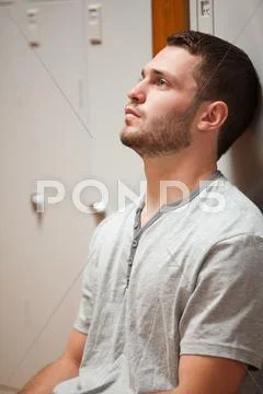 Portrait of a young man Stock Photos