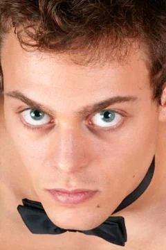 Portrait of a young man Stock Photos