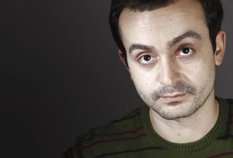 Portrait of a young man Stock Photos