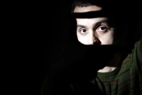 Portrait of a young man Stock Photos