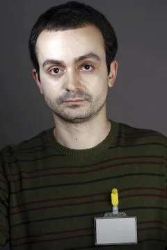 Portrait of a young man Stock Photos