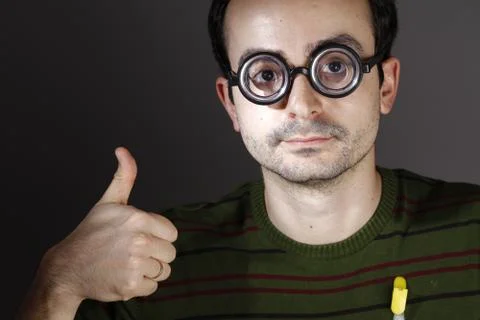 Portrait of a young man Stock Photos
