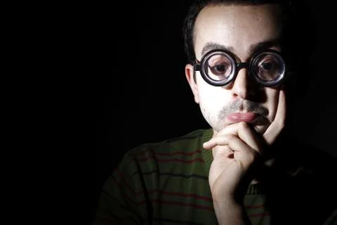 Portrait of a young man Stock Photos