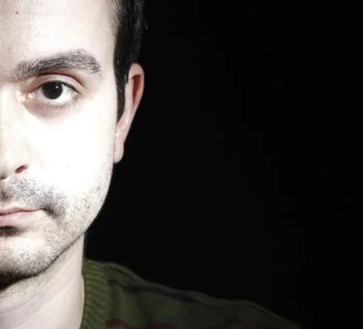 Portrait of a young man Stock Photos