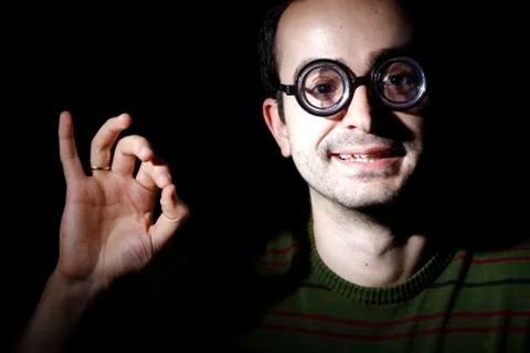 Portrait of a young man Stock Photos