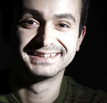 Portrait of a young man Stock Photos