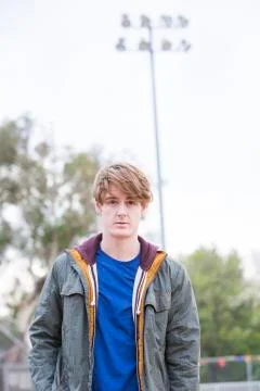 Portrait of a young man Foto stock