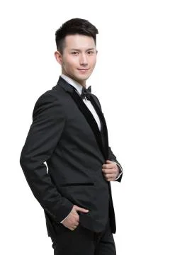 Portrait of young man Stock Photos