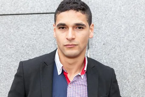 Portrait of a young man Stock Photos