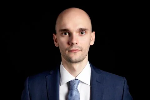 Portrait of Young Man Stock Photos