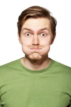 Portrait Of Young Man Stock Photos