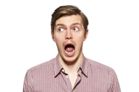 Portrait Of Young Man Stock Photos