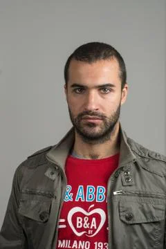 Portrait of a young model Stock Photos