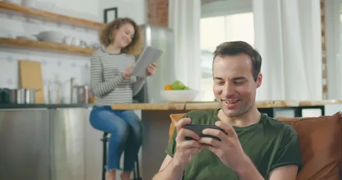 Portrait of young people using modern technology Stock Footage 114121388