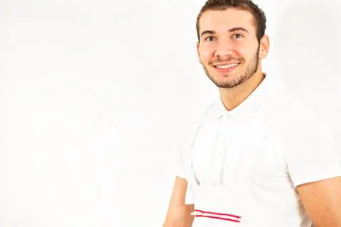 Portrait of young worker. Stock Photos