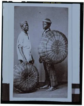 Portraits of men, Brazil. Cartes de visite, Photographs. 1890. Schomburg C... Stock Photos