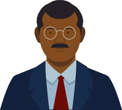 Portraits of men Stock Illustration