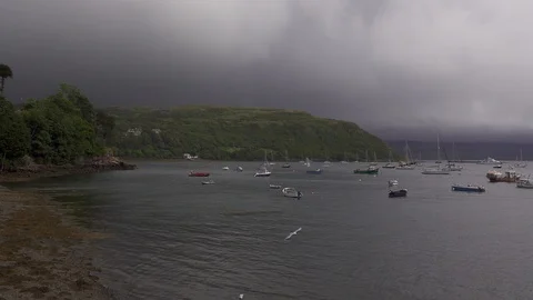 Portree bay 库存影片 97962825