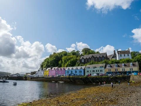 Portree Foto stock
