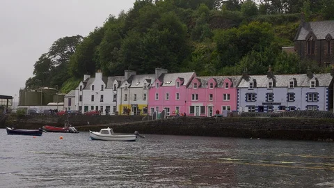 Portree pier 库存影片 97962165