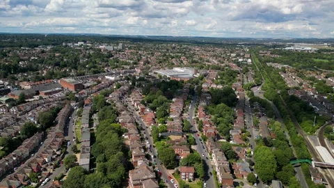 Portswood fly over Video stock 257905186
