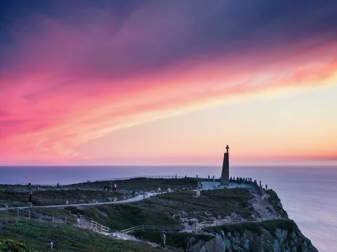 PORTUGAL Cabo da Roca Stock Footage 71408721