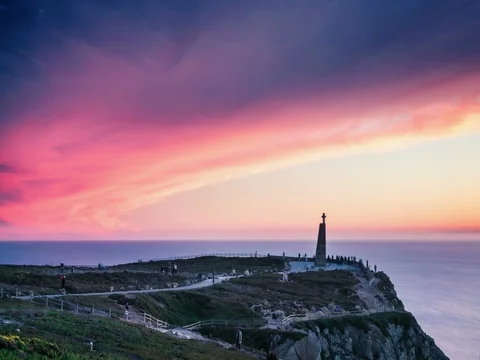 PORTUGAL Cabo da Roca Stock Footage 71408908