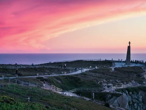 PORTUGAL Cabo da Roca Stock Footage 71409011