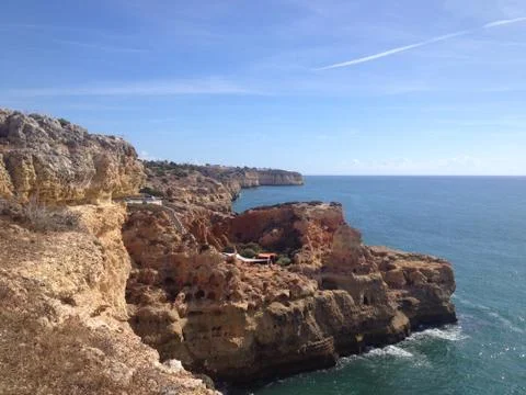 Portugal Cliffs Stock Photos
