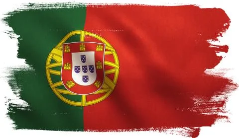 Portugal Flag Stock Illustration