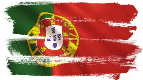 Portugal Flag Stock Illustration