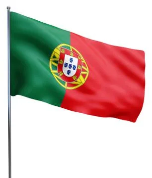 Portugal Flag Image Stock Illustration