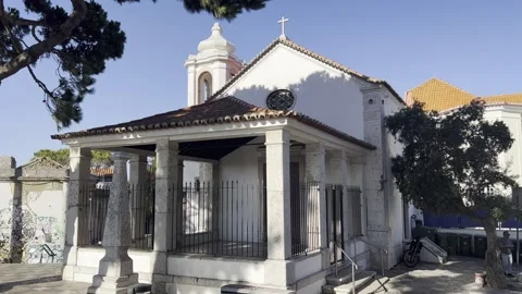Portugal - Lisbon | Praca do Comercio | Barro Alto | Miradouro | Tram | 4K Stock Footage 249764355